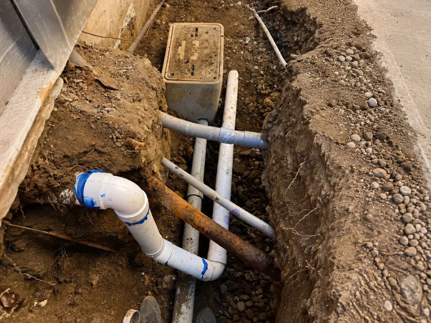 Certified trench contractor PG&E secondary conduit installation San Francisco Bay Area - Vertex General Contractor